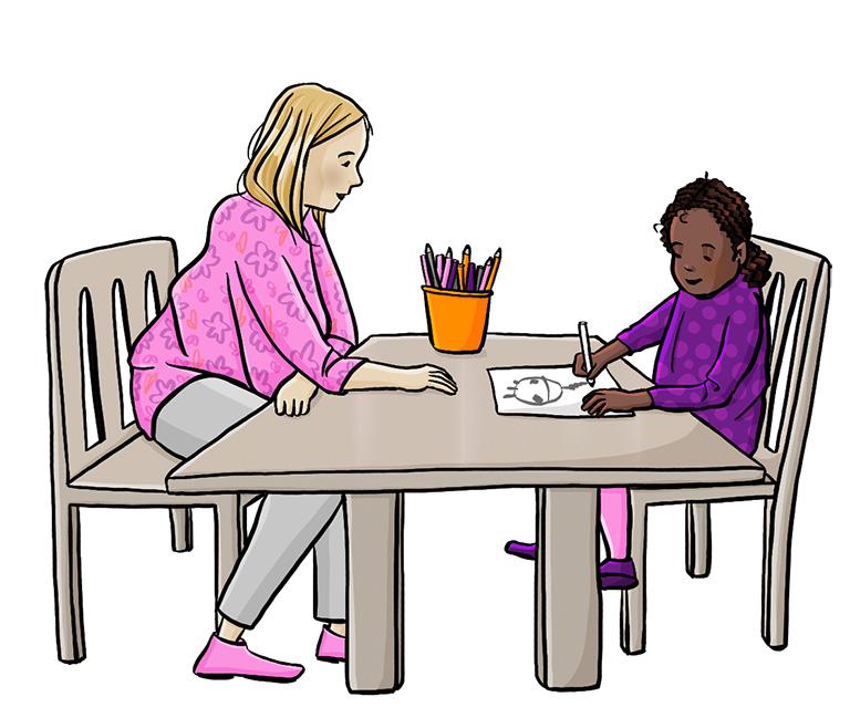 Malen bei der Spieltherapie Malen bei der Spieltherapie
